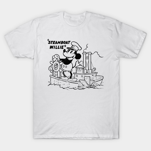 Steamboat Willie Vintage by MEWRCH